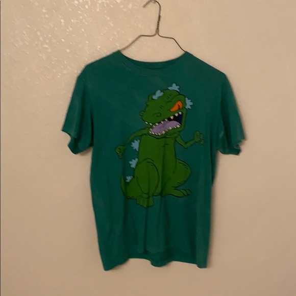 A medium green Nickelodeon reptar T-shirt - Picture 1 of 4